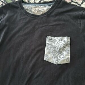 Penguin t shirt with floral pocket